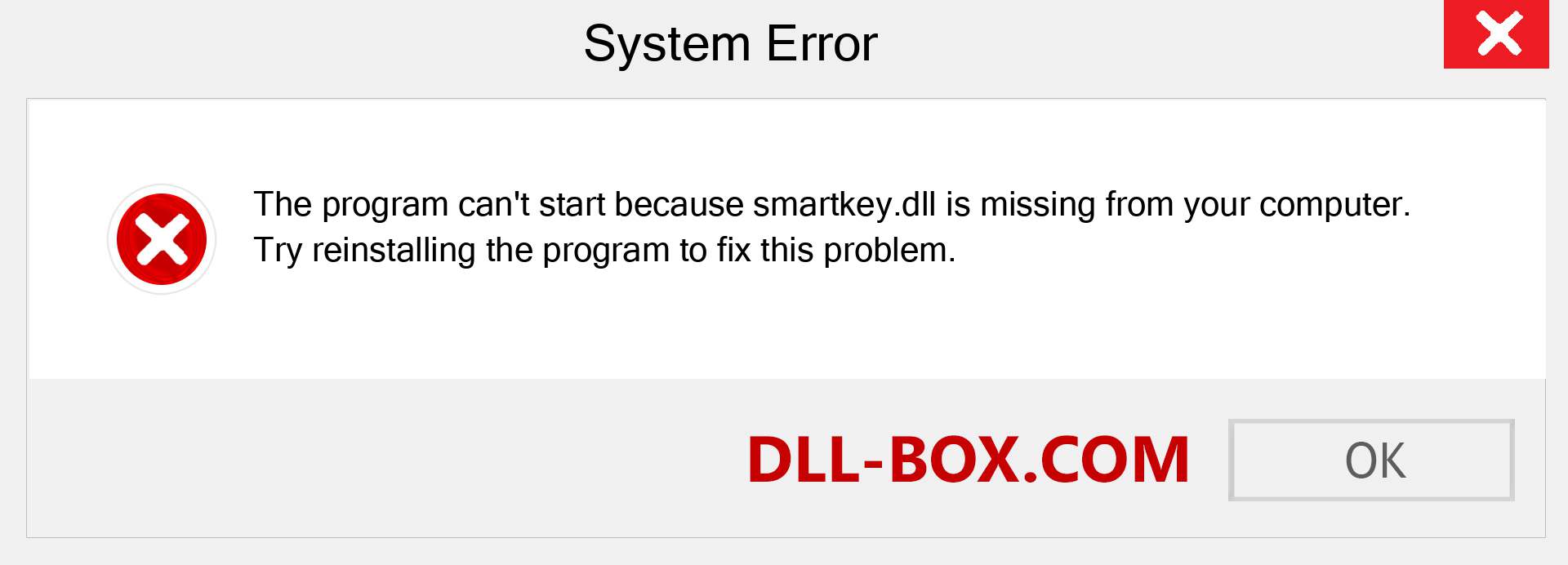  smartkey.dll file is missing?. Download for Windows 7, 8, 10 - Fix  smartkey dll Missing Error on Windows, photos, images